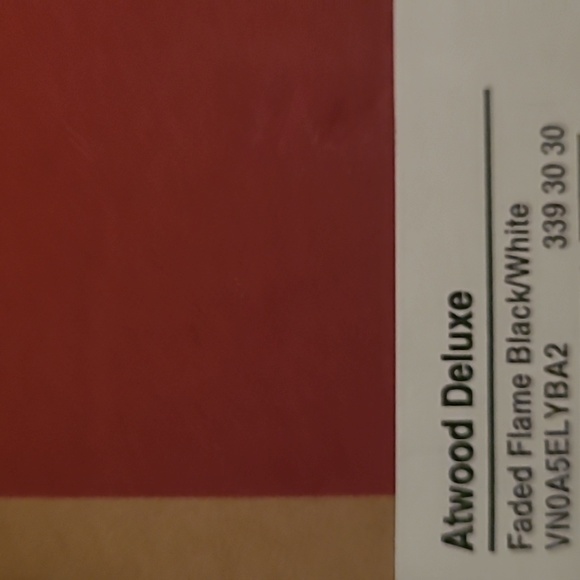 New Vans Atwood Deluxe Comfort "Faded Flame" sizes 8.5,11 and 11.5 - Picture 8 of 8